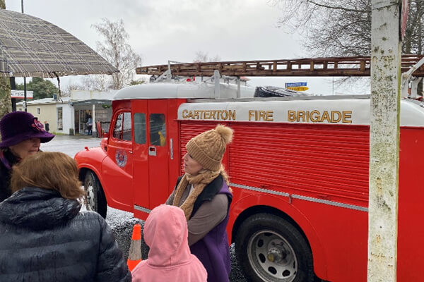 Greytown 10 Vintage fire truck.