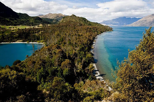 Aerial view of Twleve Mile Delta.