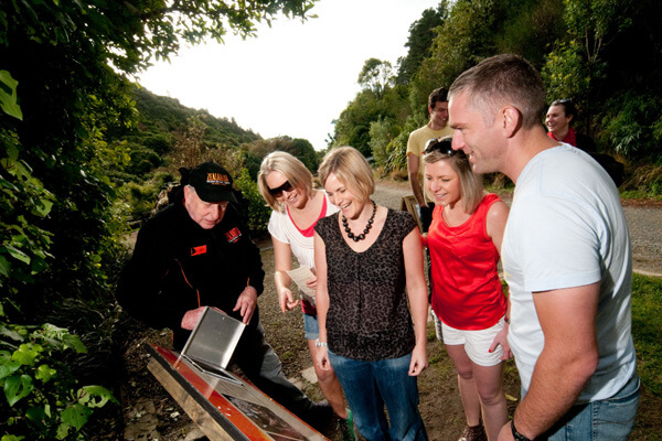 Zealandia 4 Tourists havinga guided tour around Zealandia