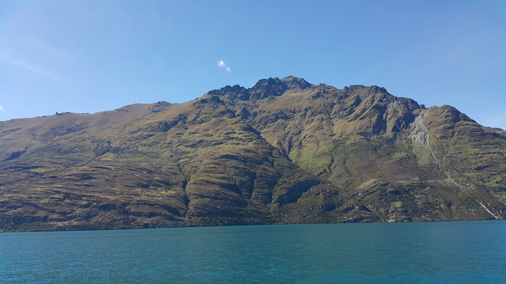 Dramatic landscape from the Earnslaw