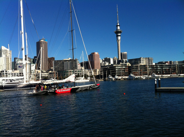 Emirates Team NZ returns