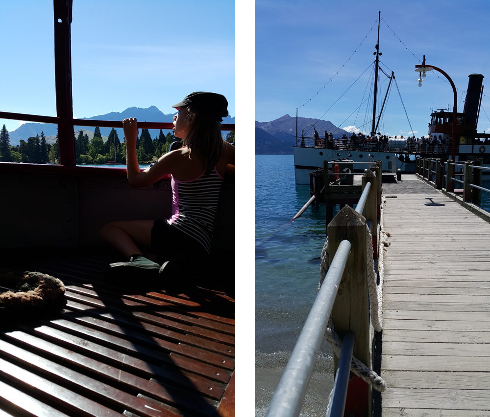 On board the Earnslaw