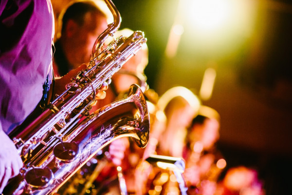 Musicians performing at the Queenstown Jazz Festival.