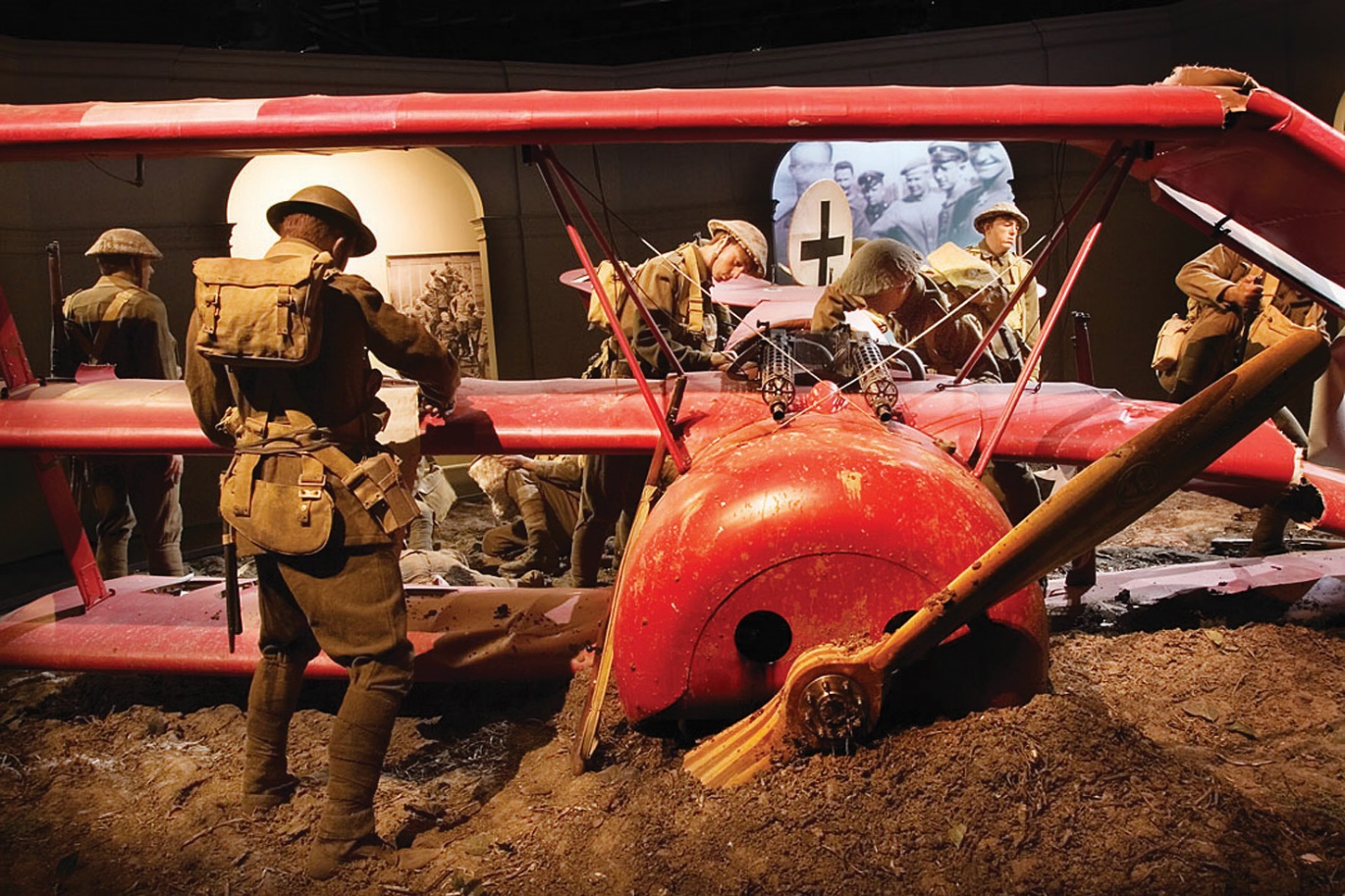 Red Barron exhibit