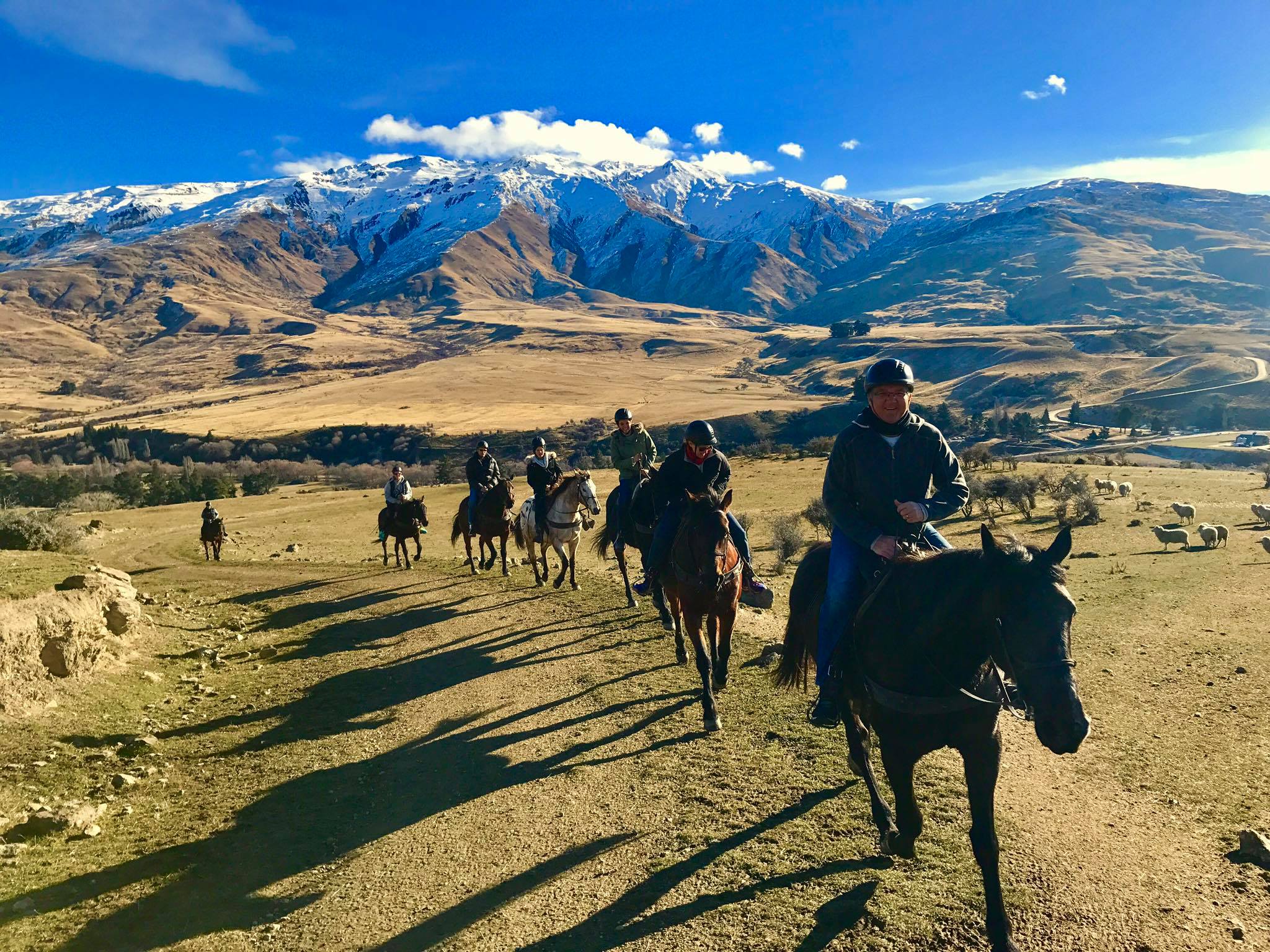 Riding at Cardrona