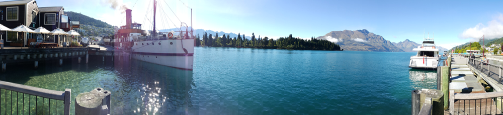 The Earnslaw in Queenstown