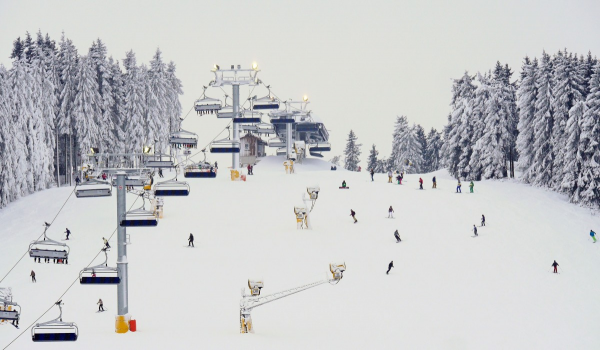 Snow sports and gondola ride in Queenstown New Zealand.