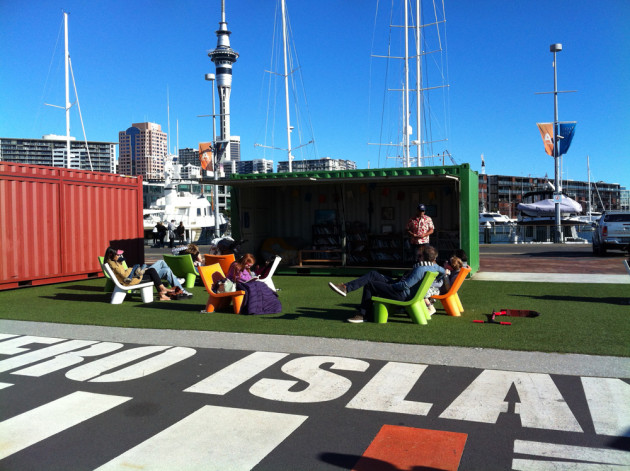 a container library in Auckland
