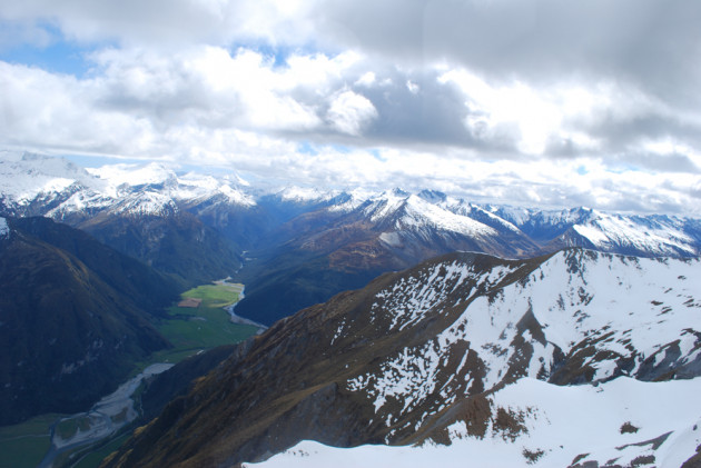 view from Mt Aspring sml